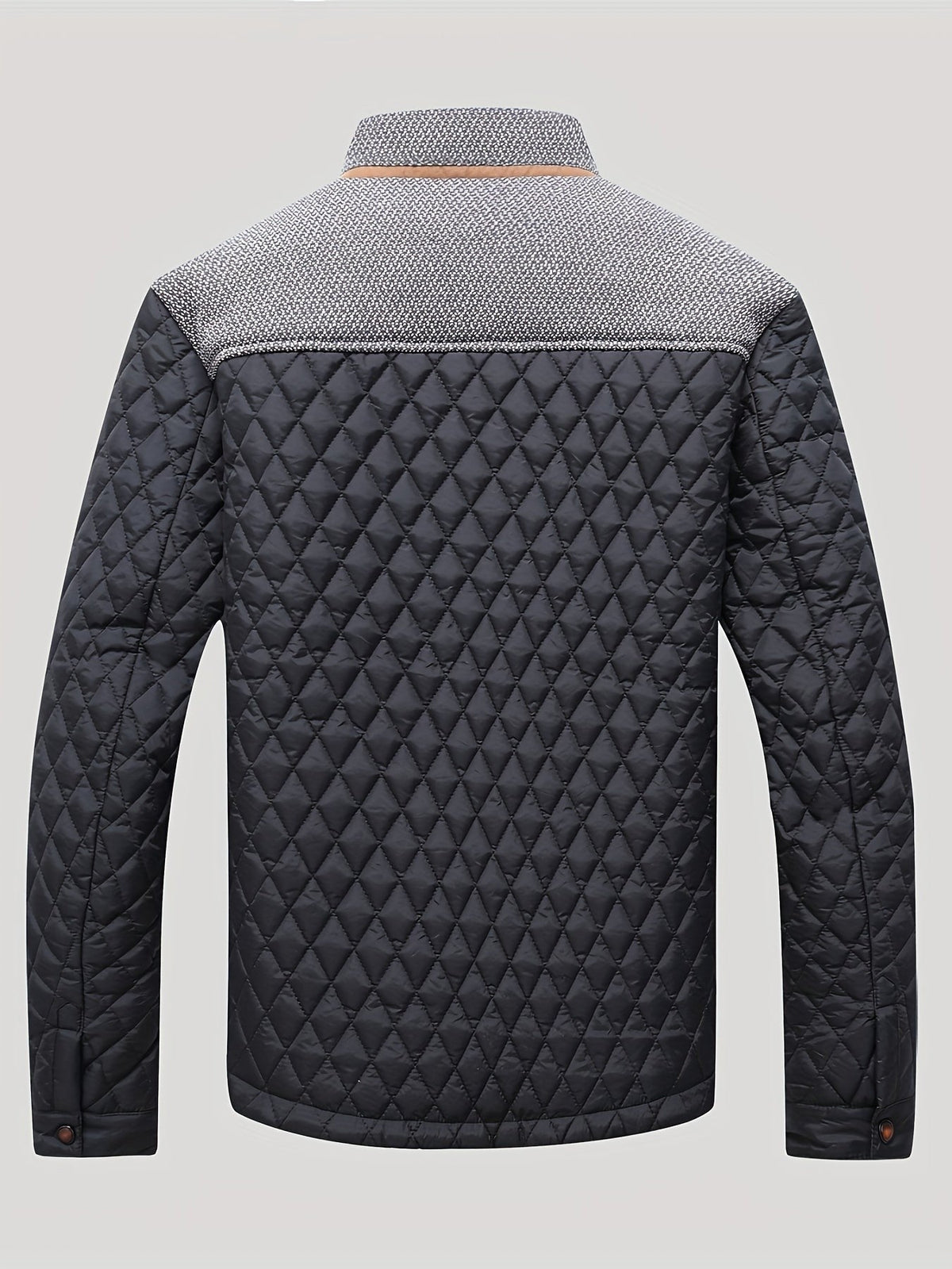 Rhett | Herren Jacke mit Diamantsteppung und strukturiertem Kragen