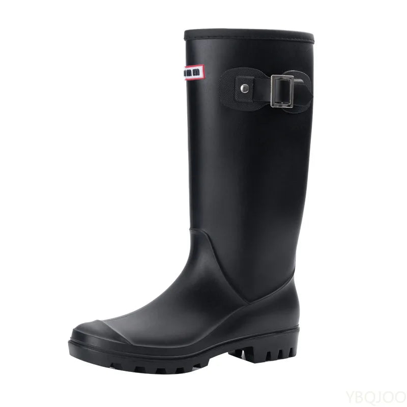 Damen Wasserdichte Hohe Gummiregenstiefel - Pluvienne