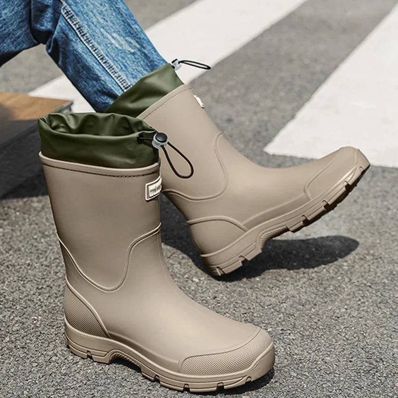 Damen Mid-Calf Slip-On Gartenstiefel - Ashlienne