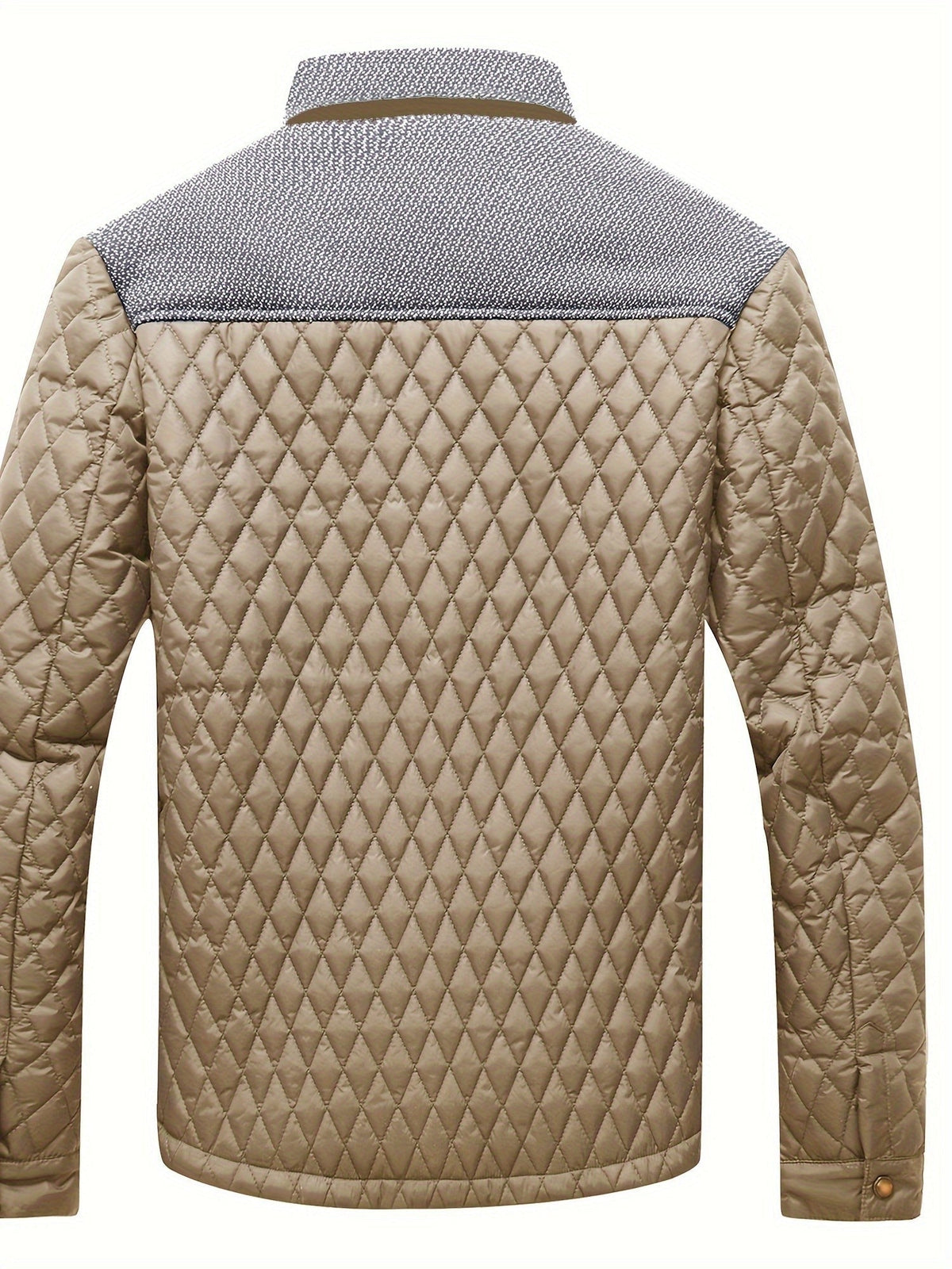 Rhett | Herren Jacke mit Diamantsteppung und strukturiertem Kragen