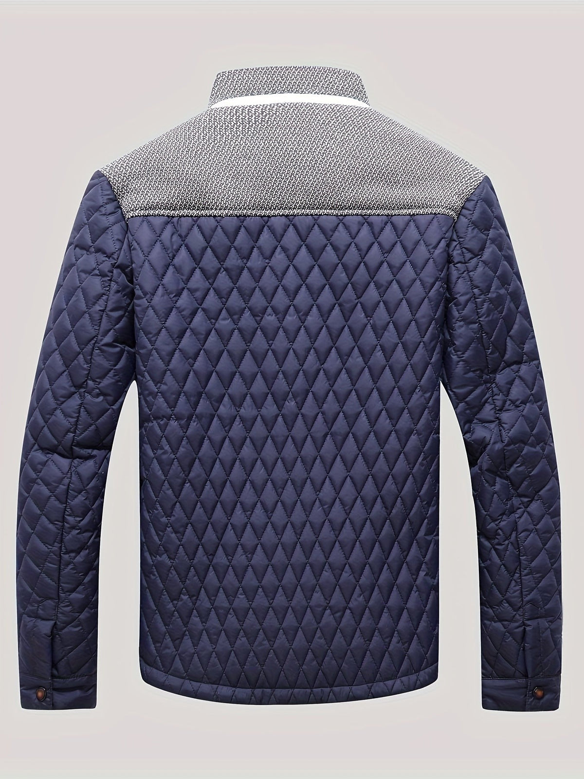 Rhett | Herren Jacke mit Diamantsteppung und strukturiertem Kragen