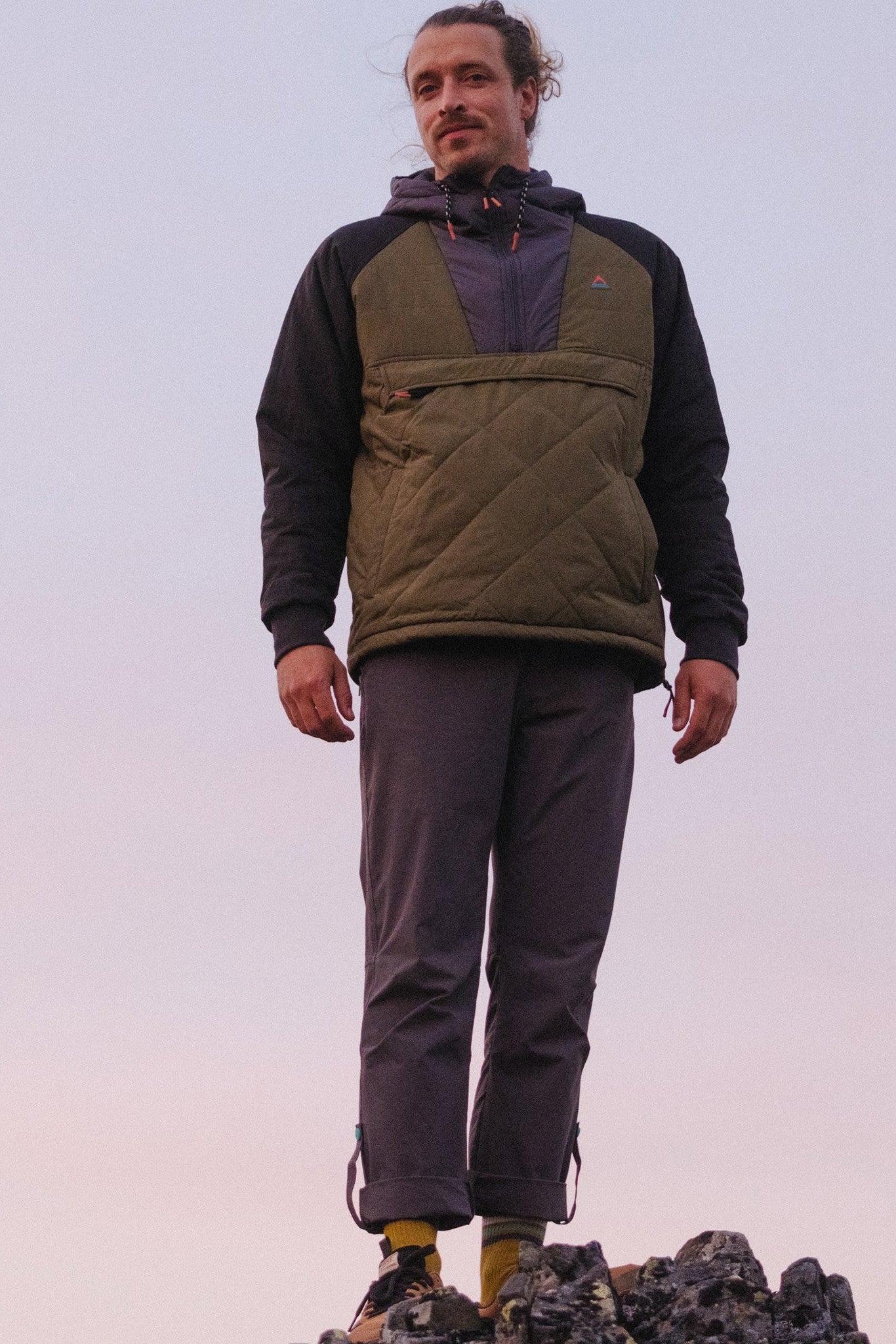 Oceanic Recycled Insulated 1/2 Zip Jacket