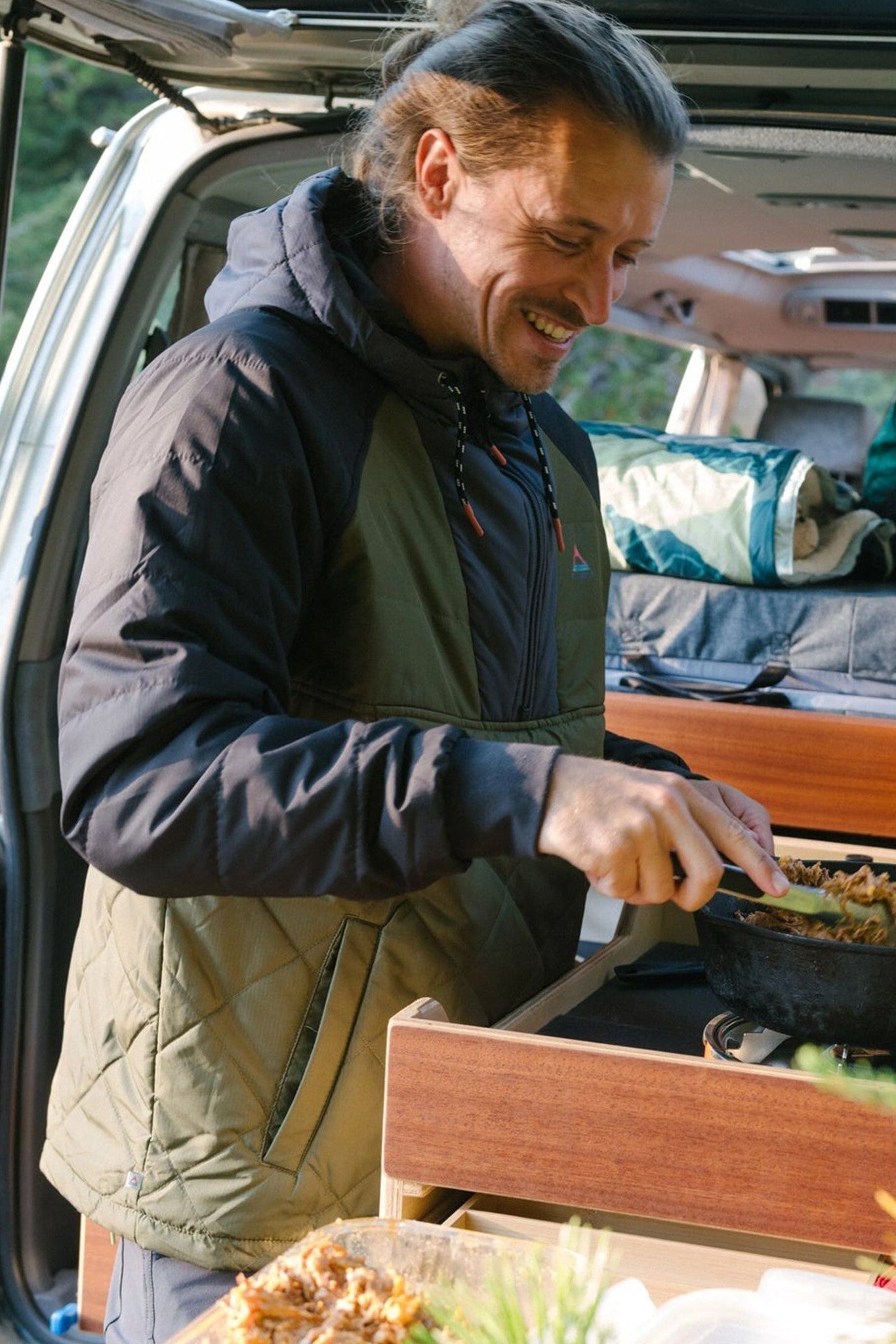 Oceanic Recycled Insulated 1/2 Zip Jacket